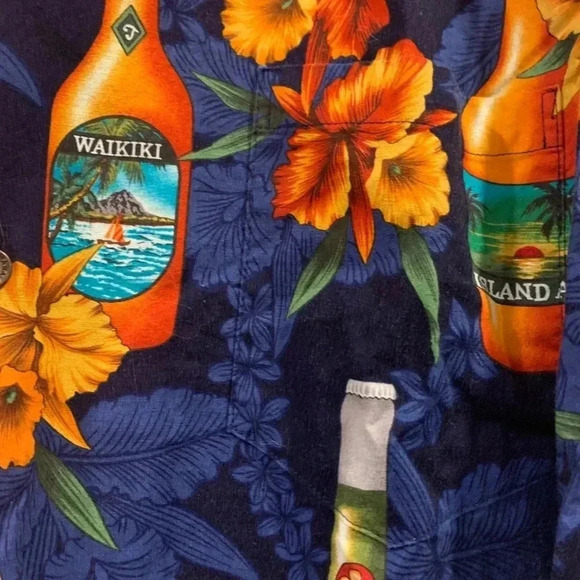 Vintage Kolekole Hawaiian Beach Shirt - XL - Picture 3 of 8